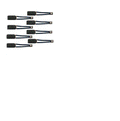 CROWN LIFT TRUCK 1.0 RCTL BRUSH SET - 8 078454
