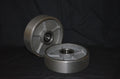 A Pair of Brand New Pallet Jack Steel Steer Wheels With Bearings