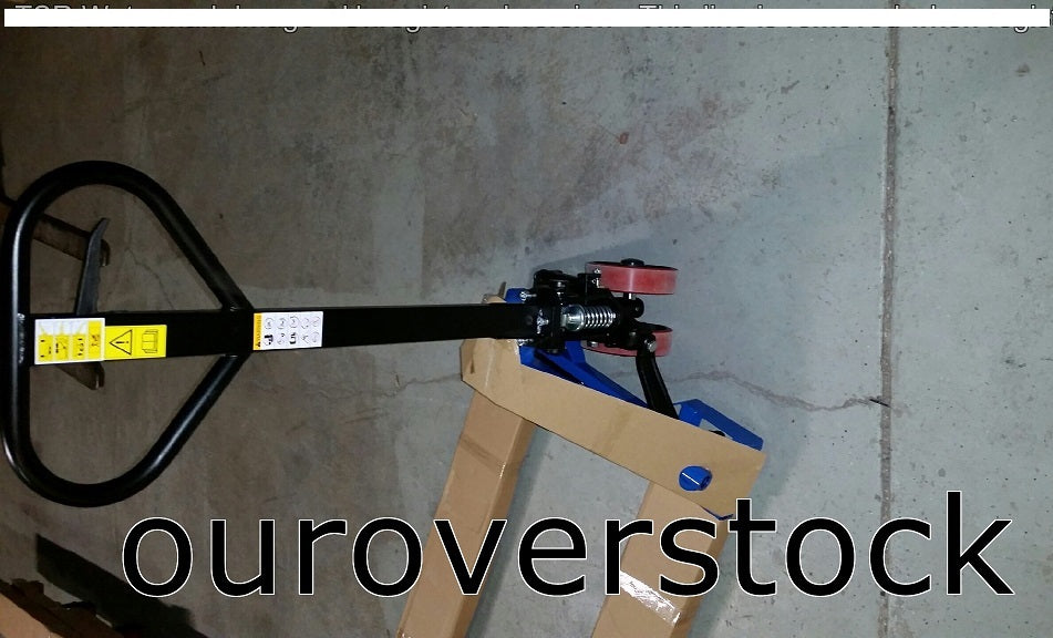 PALLET JACK / HAND TRUCK 5500LB 27" X 48" NEW 1-YEAR WARRANTY SHIPS FREE!