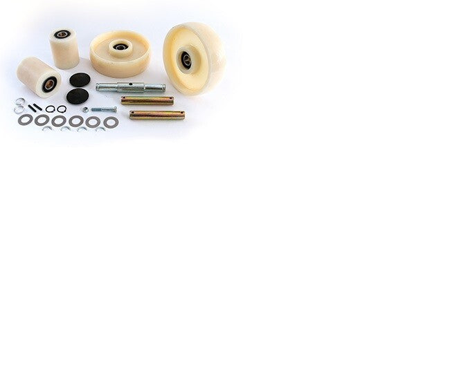Hyster HY55 Pallet Jack Complete Wheel Kit (Includes All Parts Shown) - Nylon