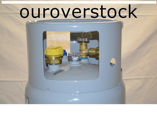 FORKLIFT LPG STEEL LP PROPANE TANK 33.5 lbs -FORK LIFT TRUCK CYLINDER