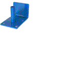 FOR GENIE 96246GT, 96246, WELDMENT ROLLER BRACKET LT