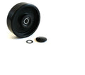 B8 STEER WHEEL ASSY POLY ON NYLON W/BEARINGS FOR MIGHTY LIFT ML55 HYDRAULIC UNIT
