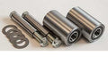 for Lift-Rite L50 4 WAY Pallet Jack Load Wheel Kit (Includes All Parts Shown)