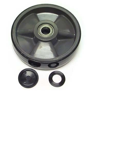 20236-B-A-ST STEER WHEEL ASSEMBLY BLACK  FOR LIFT-RITE LRP 5000 HYDRAULIC UNIT