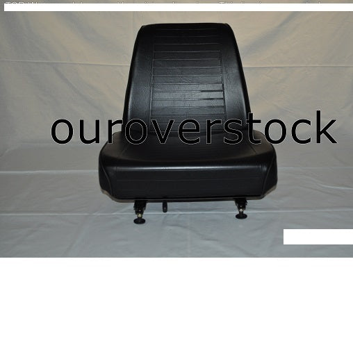 Universal Forklift Seat Heavy Duty Metal Pan w/Adjusters High Density Foam New