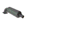 NEW UPRIGHT 067615-018 MUFFLER