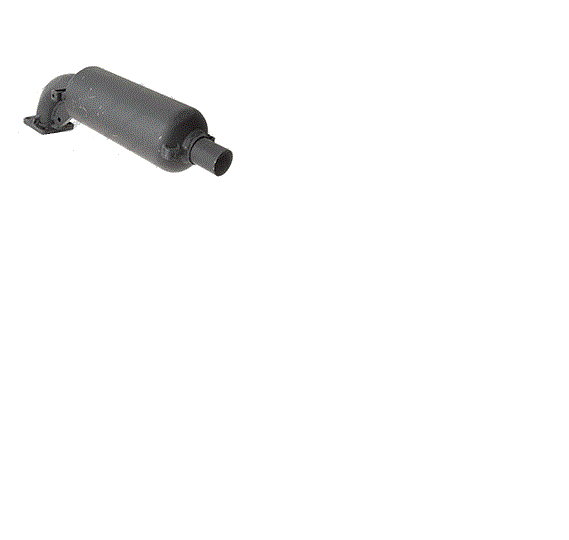 NEW UPRIGHT 067615-018 MUFFLER
