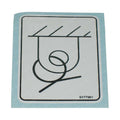 FOR JLG 1702300 DECAL, TIE DOWN