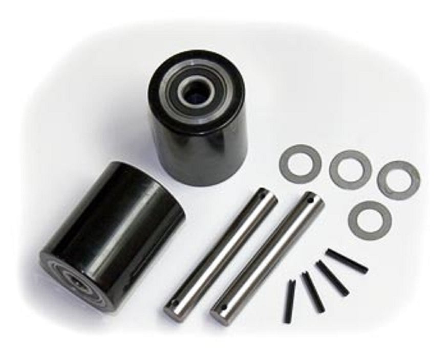 Atlas Zenith (Type 9) Pallet Jack Load Wheel Kit (Includes All Parts Shown)