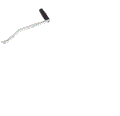 FOR GENIE 16342, 16342GT WINCH HANDLE-O.A.LENGTH-11