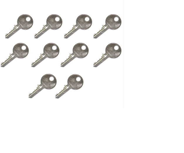 FOR GENIE GR-8 KEY - RONIS 455 10 PACK 37947 37947GT