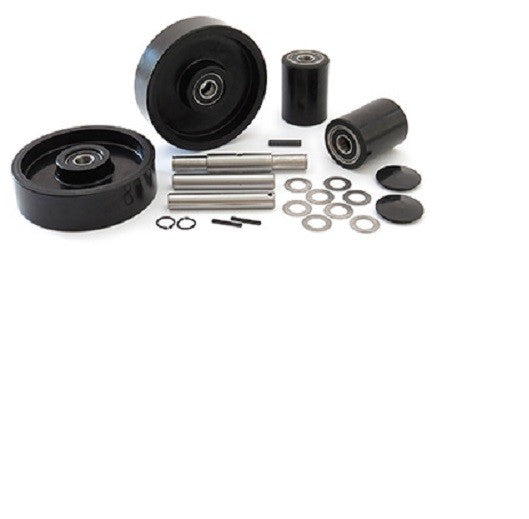 FOR WanMax W55 Pallet Jack Complete Wheel Kit (Includes All Parts Shown)
