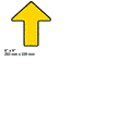 FOR GENIE 27205, 27205GT DECAL - ARROW YELLOW