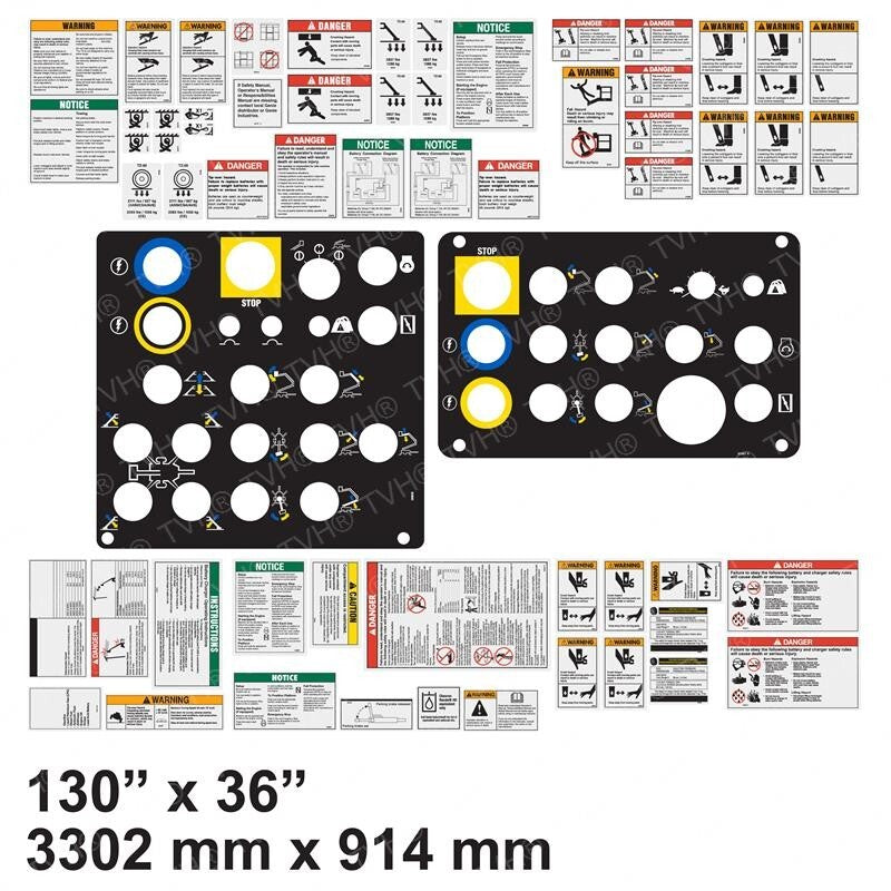 FOR GENIE DECAL KIT 150113 150113GT