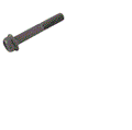 FOR Crown Lift Truck 1.0 RCTF - SCREW 3/8-16 X 1-3/16 GR5  060017-011