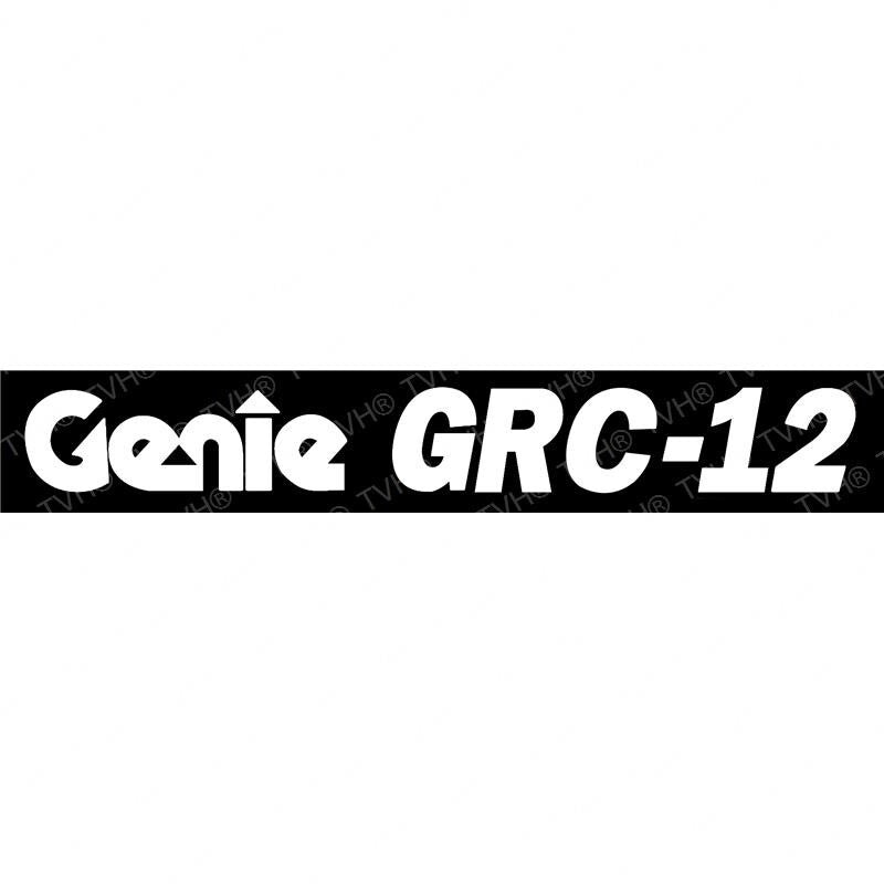 FOR GENIE GRC-12 DECAL COSMETIC 133195 133195GT