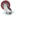 FOR GENIE 35162GT, 35162, CASTER - 4X1.5 POLY HI-TECH