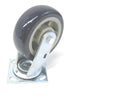 Stocking Carts Casters, 11 Series Swivel Assembly Mold-On Poly