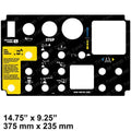 FOR Genie 35583GT, DECAL - PLATFORM CONTROL PANEL, Z-34/22DC