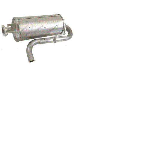FOR TOYOTA 17510-22750-71, FORKLIFT MUFFLER