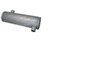 CLARK 664925, FORKLIFT MUFFLER EXHAUST
