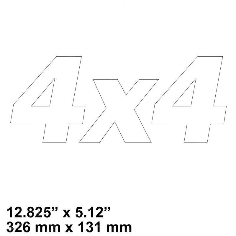 FOR Genie 52967GT , 52967 NEW FOR Genie DECAL,COSMETIC,4 X 4