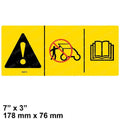 FOR GENIE GRC-12 DECAL - COMP ACCESS 82473 82473GT