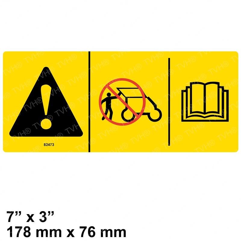 FOR GENIE GRC-12 DECAL - COMP ACCESS 82473 82473GT