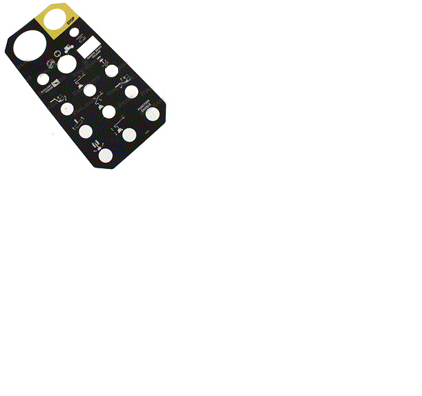 FOR GENIE 72080 DECAL - GROUND CONTROL PANEL