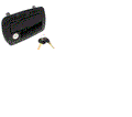 For JLG 1001081241 - NEW For JLG Cab Door Handle with For JLG Keys