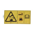 FOR GENIE GRC-12 DECAL - HAZARD 82481 82481GT