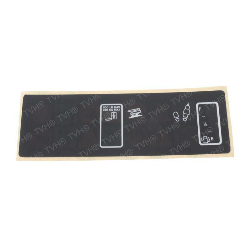 FOR JLG 1001107953, DECAL - PLATFORM DISPLAY (860SJ)