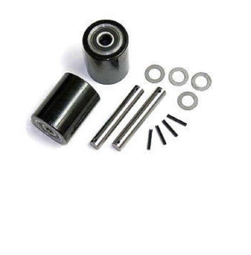 for Wesco 272748 Pallet Jack Load Wheel Kit Includes All Parts Shown 3" x 3-3/8"