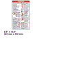 FOR GENIE DANGER GENERAL SAFETY DECAL  114389, 114389GT