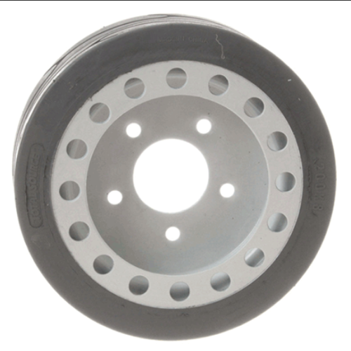 SKYJACK 152040, MOULD ON WHEEL - 200 X 8 NM TREADED - W/BRAKE RING
