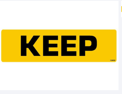 FOR SKYJACK 129838 DECAL - KEEP