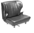 WISE Forklift Vinyl Seat with Seat Belt (Toyota, TCM, Clark) Seat Adjustors