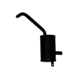 FOR Komatsu 3EB-03-A5111, Muffler, Forklift