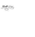 FOR MEC 2586790, SEAL KIT - HYDRAULIC CYLINDER
