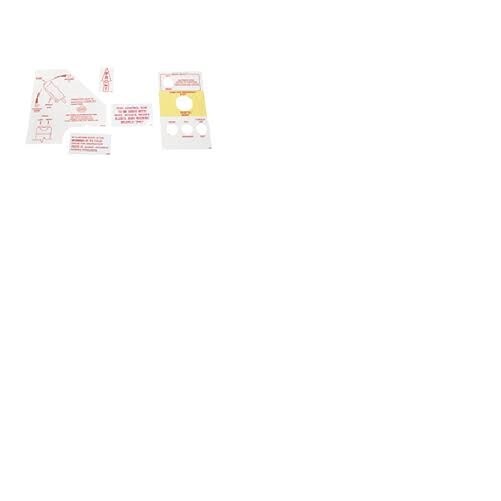 for MEC 13558, DECAL KIT - 13413 JS CONTROL BOX