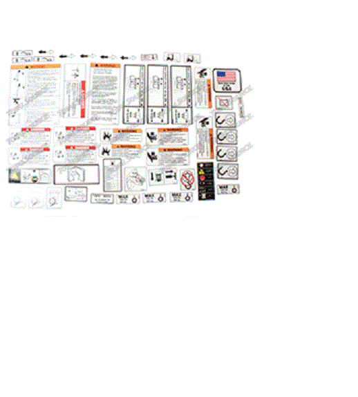 JLG Decal Kit 1001149796 (2030ES)