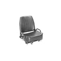 WISE TCM Forklift Seats-Wise-22.5"x20"x23.75"-Vinyl, Hinged Back, Seat Adjustors