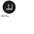 FOR Crown Lift Truck 1.0 RCTF -  DECAL 077734