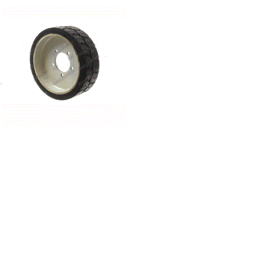FOR JLG Part # 4860180 - Mould-on Wheel