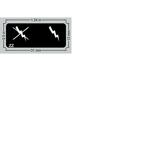 FOR Skyjack SJIII3015 DECAL OVERLAY, AERIAL CONTROL BOX 105983