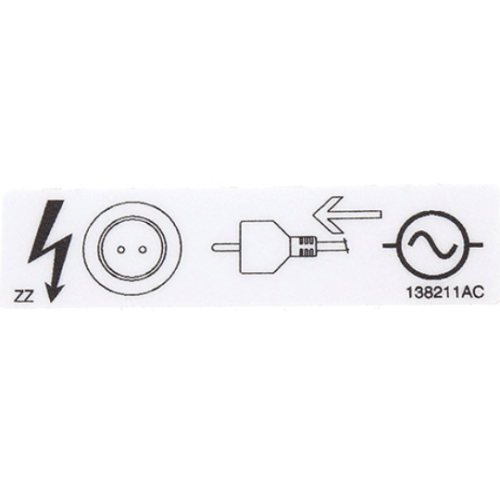 FOR SkyJack Connect AC Supply Decal 138211