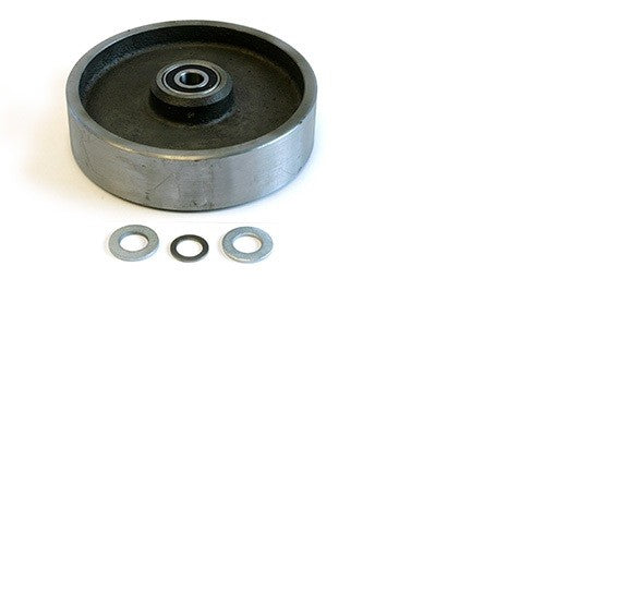 RLRL-32-S STEER WHEEL ASSY. STEEL W/FLANGED BEARINGS FOR ROL-LIFT SERIES T FRAME