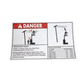 FOR Genie 133013 Decal Danger Electrocution Gr