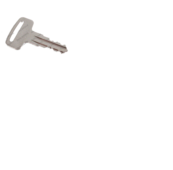 FOR TENNANT 9004545 KEY- IGNITION